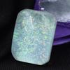 Lab-Created Opal Loose Gemstone Multi-Color Emerald Shape 11.80 ct October Birthday Birthstone