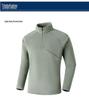 Autumn/Winter Owl Velvet Men's Stand-Collar Zipper Sweatshirt