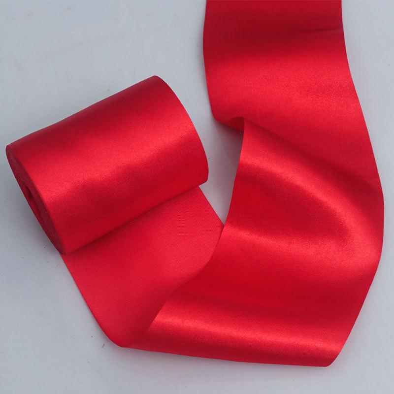 Crafting Materials Elegant Elegant Multifunction Joyful Red Wedding Bow Ribbon Ribbon DIY Wedding Decoration Polyester Ribbon Home Decoration