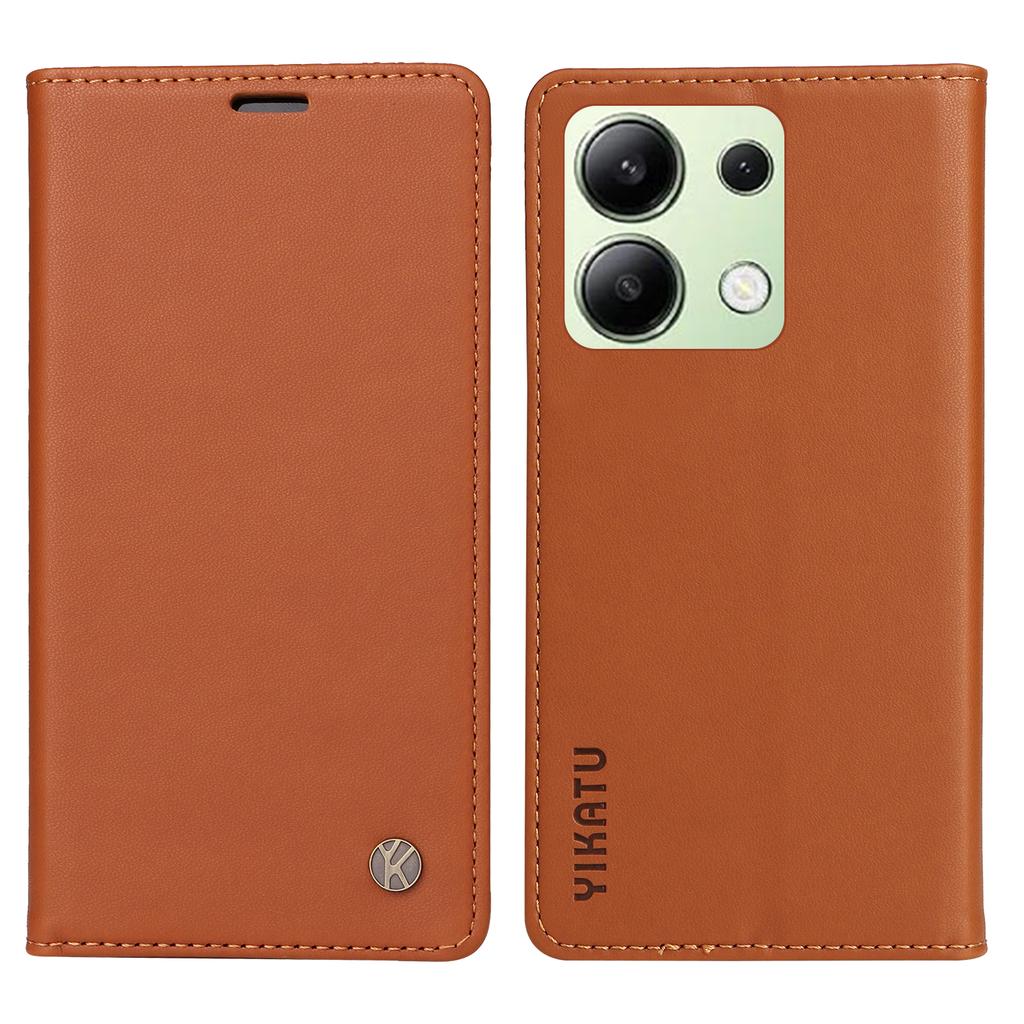 YIKATU YK-001 For Xiaomi Redmi Note 13 4G Case Wallet Phone Cover Magnetic Closing