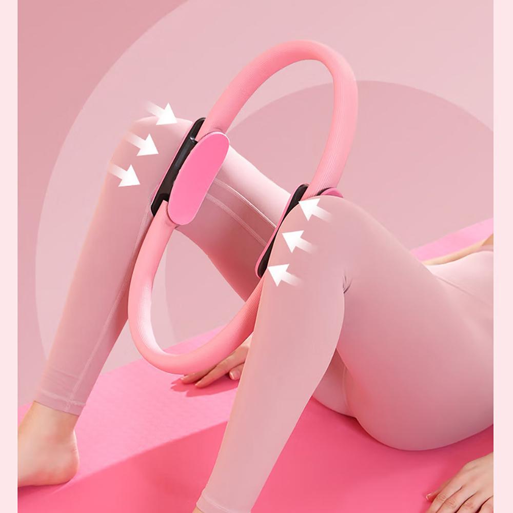 Yoga Pilates Ring Magic Circle Women Resistance Home Workout Back Thin Legs Shaping Postpartum Pelvic Floor Muscle Training