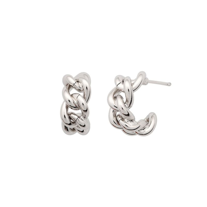 Dana Burton Modern Mini Chain Ring Earrings
