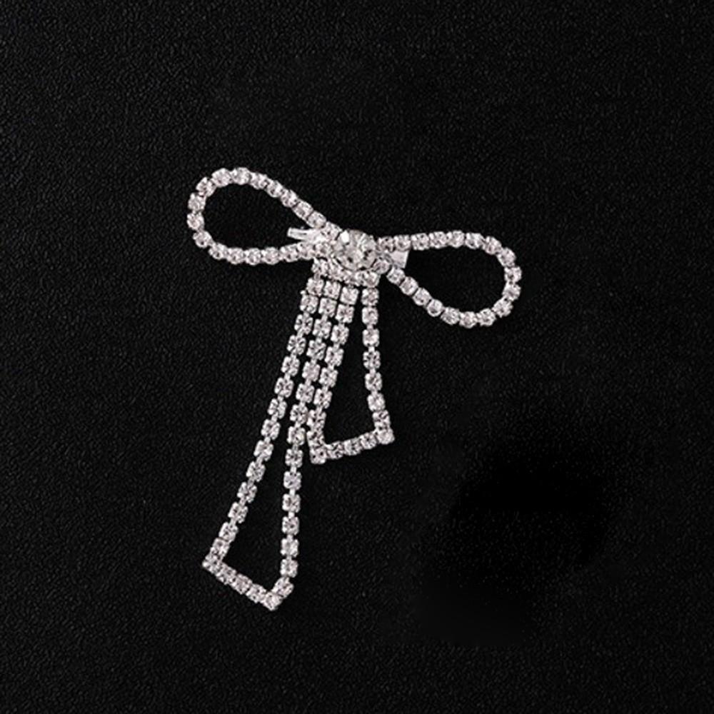 Sparkling Buckle Pin Rhinestone Brooches Fashion Cardigan Clip Waist Accessorizing
