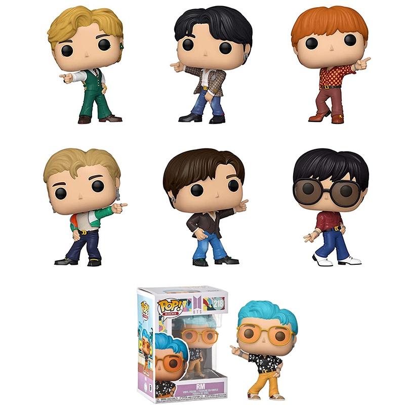 Funko 393in Bts Pop Jin Jimin Jungkook Suga Dynamite Action Figure Fans Gifts