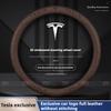 For Tesla Model 3 Model S Model Y Model X Roadster Car Steering Wheel Cover 2019-2025 Auto Interior Steering Wheel Accessories
