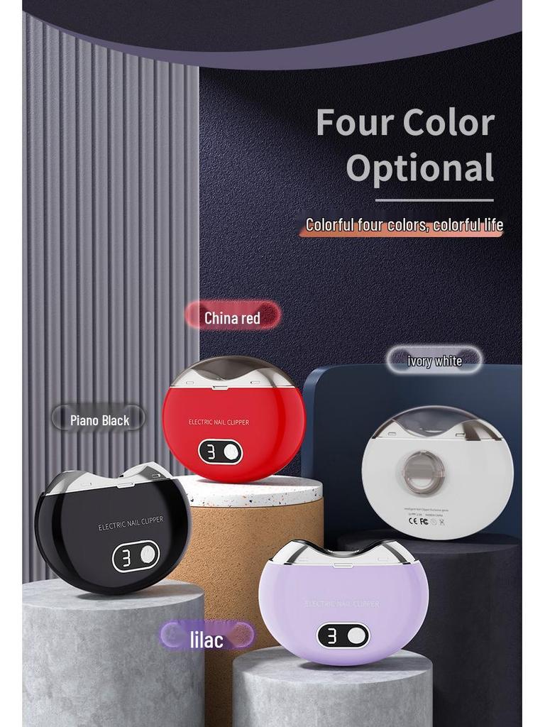 Normanjia Electric Nail Clipper with UV Disinfection for All Ages - Grinder and Manicure Tool