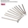 10Pcs  Grinding Bit Diamond Mounted Point Grinding Head Jade  Carving Polishing Engraving Tool Accesories