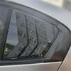 Carbon Fiber Rear Quarter Window Louvers for Honda Fit 09-14, Mustang Style Exterior Trim
