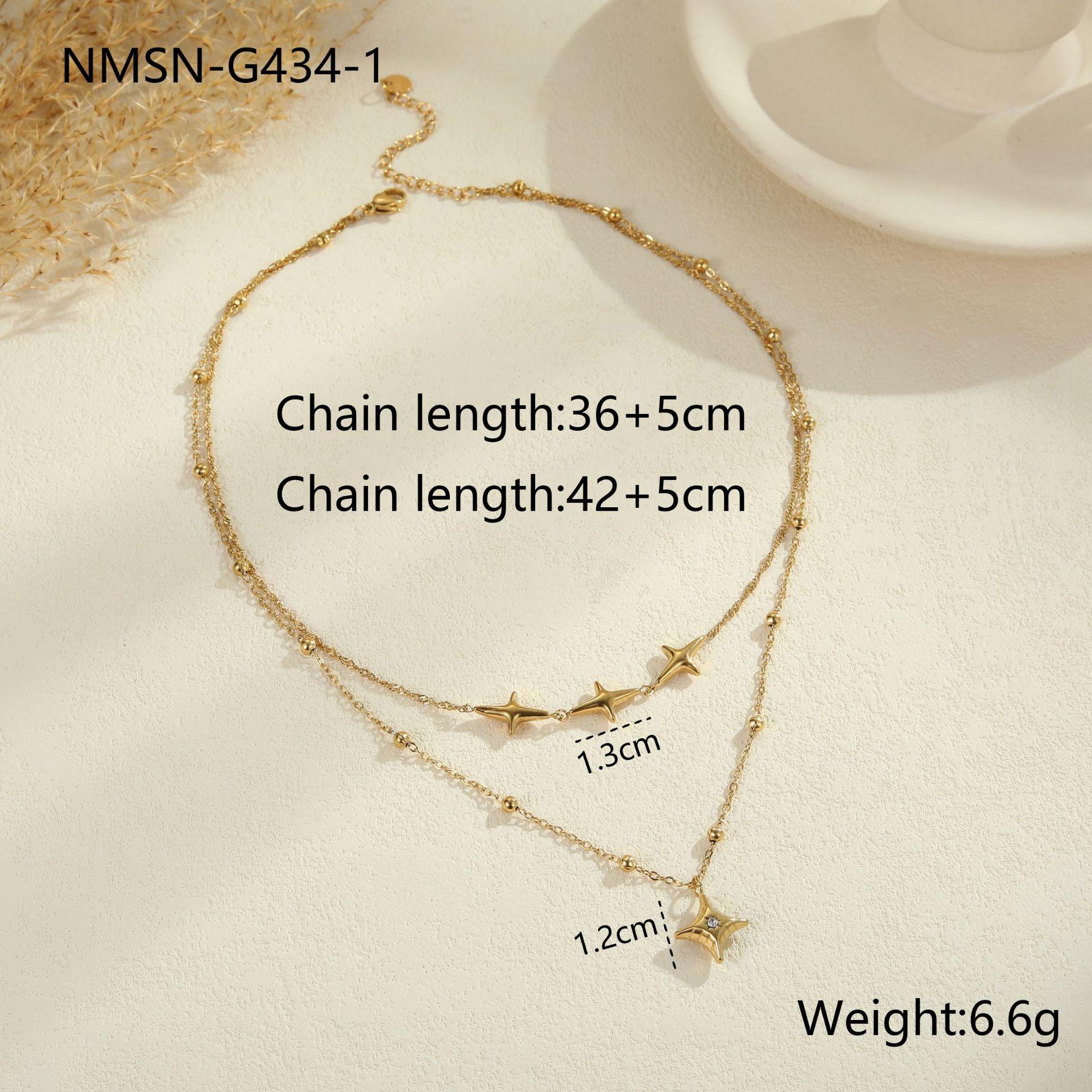 GEMCHIC Women s 18K Gold Plated Stainless Steel Layered Necklace Fashion Minimalist Choker