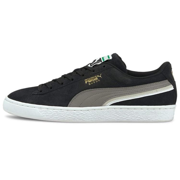 PUMA Suede Triplex - Black Steel Grey Men s 381175-01 EU 35.5