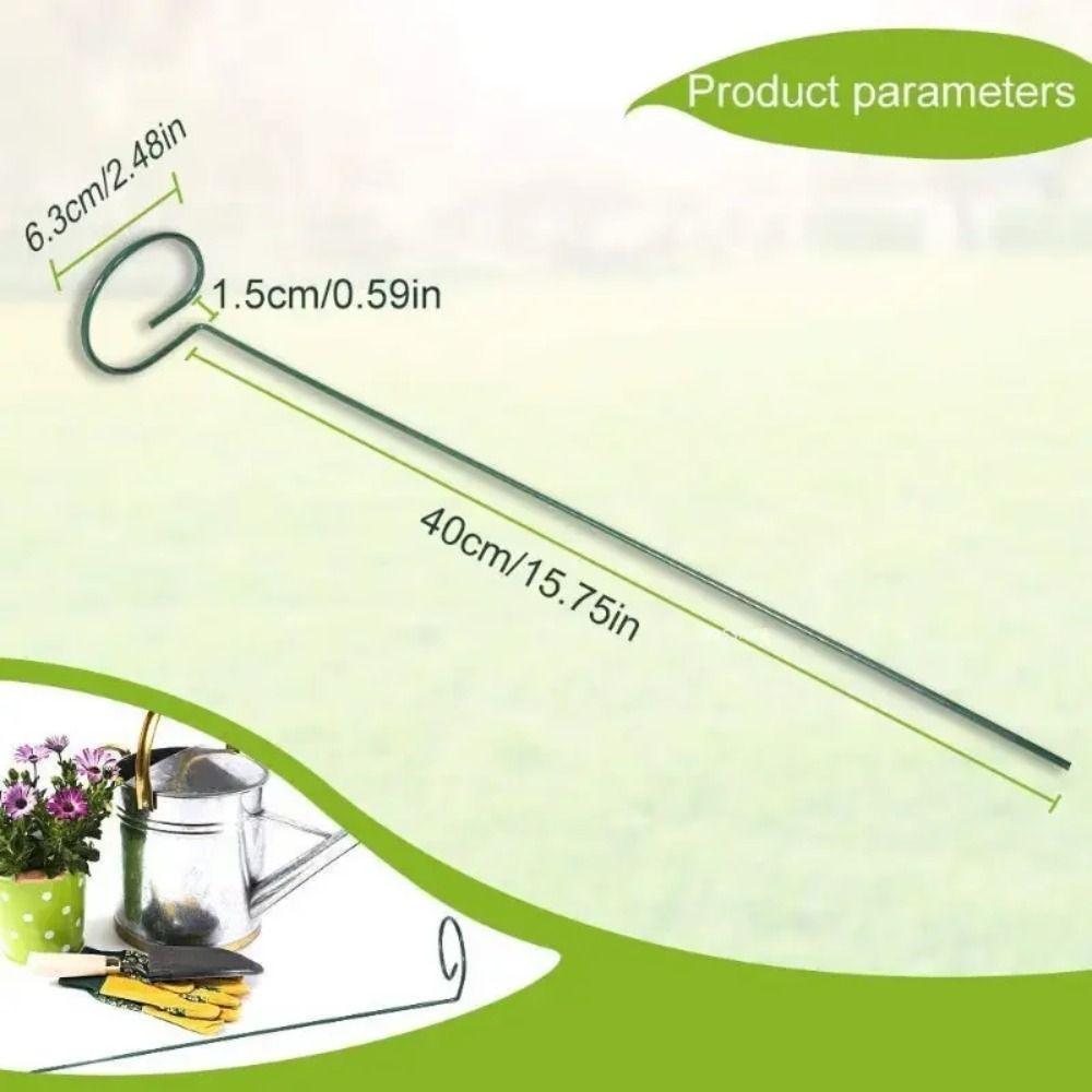 Supporto per Piante Rampicanti Pali a Spirale per Pomodori Telaio Gabbia per Piante Barra di Fissaggio Supporto Palo Metallico Strumento Resistente per Giardino Parti