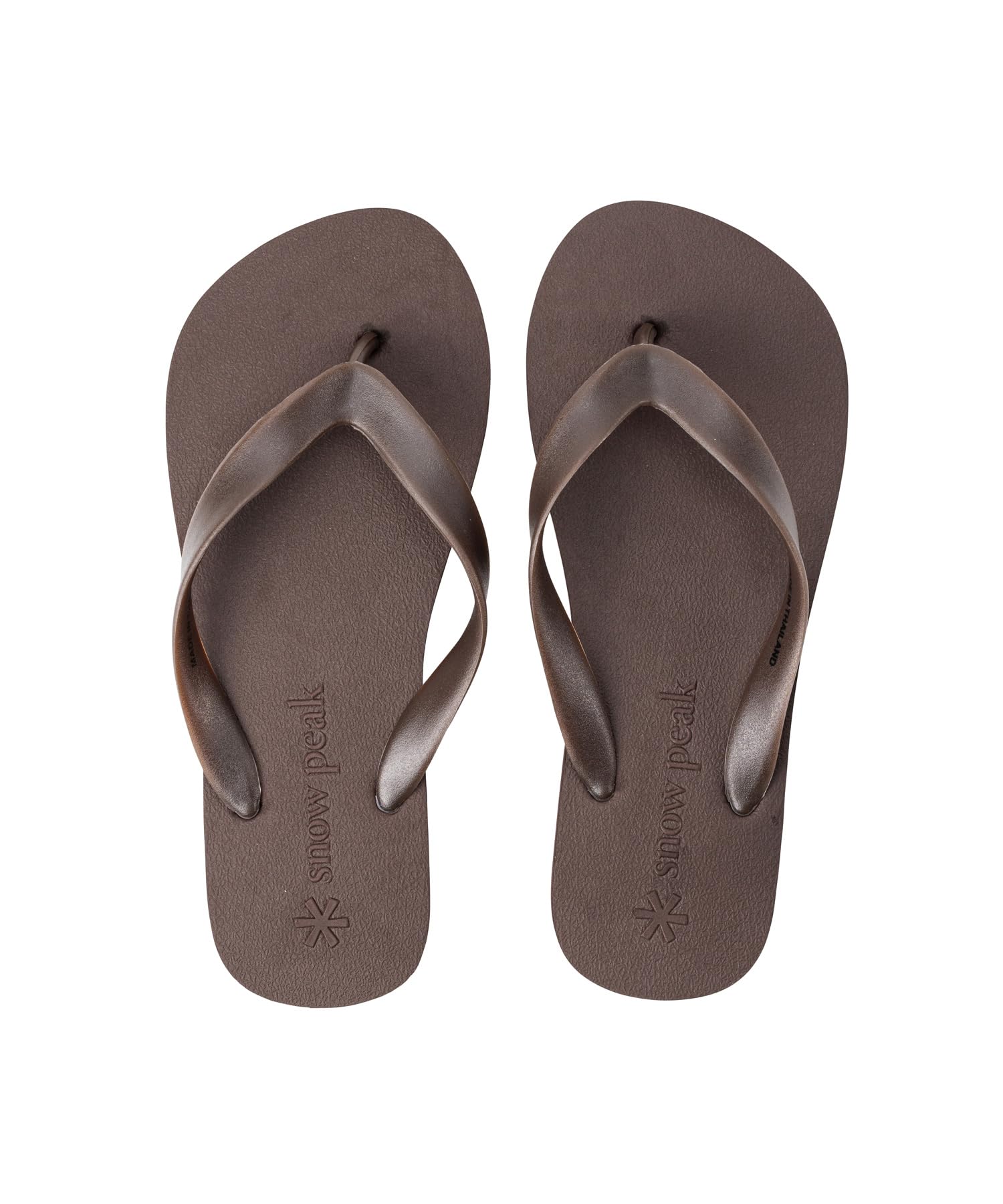 Erin Select - Japanese Selection Of Goods- Unisex Brown Snow Peak Everywhere Easy Sandals Peak Festival 2026 23Cm Se-26Su004 (Snow Spring) - Compact, Sandals,