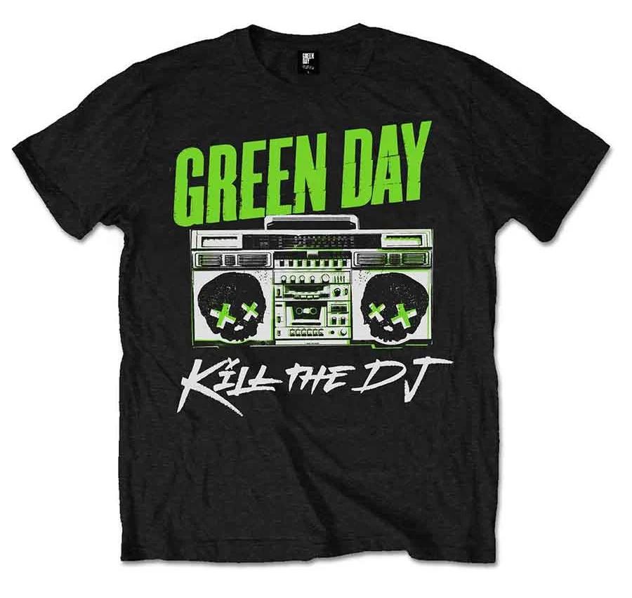 Green Day Kill the DJ Official Mens Unisex T-Shirt L