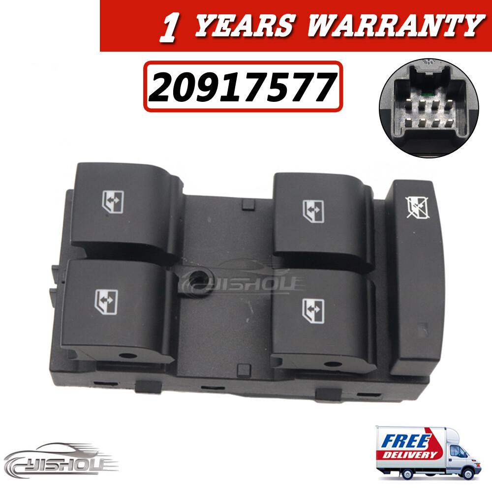 1x Driver Side Master Power Window Switch 20917577 for Chevrolet Cruze 2011-2016