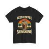 Eiskaffee und Sonnenschein Shirt, Sommer Strandurlaub Damen Herren Shirt