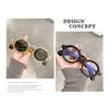 New Retro Round Shape Frames Sunglasses UV 400 Protection Trendy Punk Shades Fashion Vintage Y2K Spectacles for Female and Male