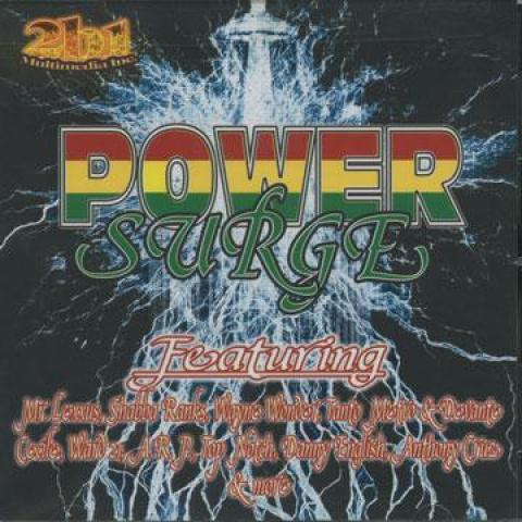 

CD VARIOUS - Power Surge Riddim TBUCD2065 2B1 Records 2004 US Reggae, Ska & Dub