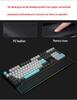 New Luminous Gaming Keyboard with Memory Foam Wrist Support and Slow Rebound.