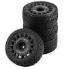 1/10 RC Rally Car Tires On Road Tyres 12mm Hex Plastic Wheels Rims for 1/10 Scale Racing Car Tamiya TT01 TT02 XV01 TA06 PTG2
