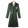 Attack on Titan Cosplay Anime Stagione 4 Corpo di Ricerca Eren Jager Armin Arlert Giacca Verde Scuro Costumi di Halloween per Donne Uomini
