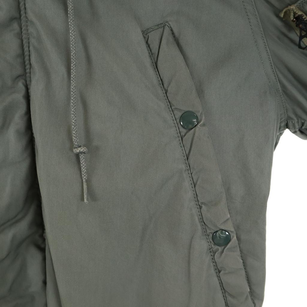 US AIR FORCE 70s vintage N-3B Letecká bunda Šedá vojenská Pánská Použitá