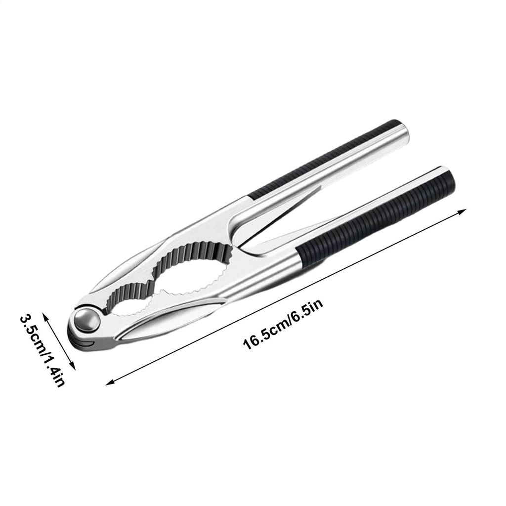 1pc Zinc Alloy Nutcracker Sheller Walnut Nut Cracker Quick Walnut Almond Pecan Nutcracker Kitchen gadgets Tool Accessories