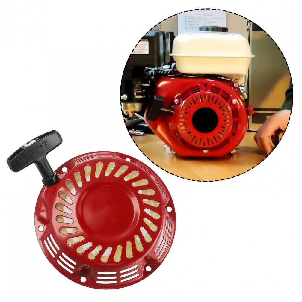 Red Recoil Starter Compatible with For Honda 160F 168F 1 168F Generator