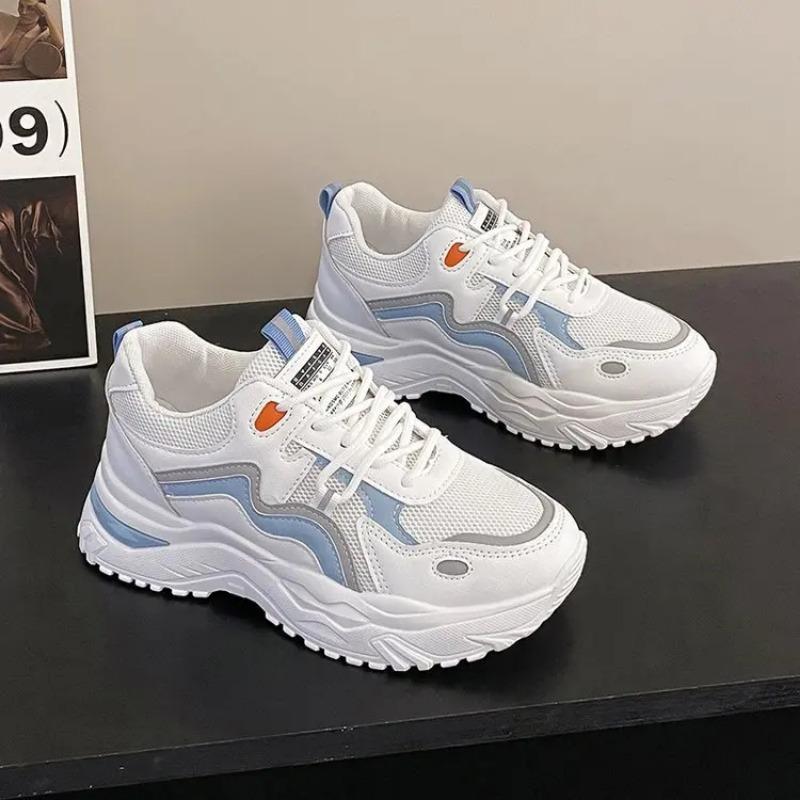 Fashion Trendy Sports Women's Shoes 2024 Autumn New Casual Sports Thick Soled Non Slip Comfortable Women's Shoes Zapatillas De Deporte
