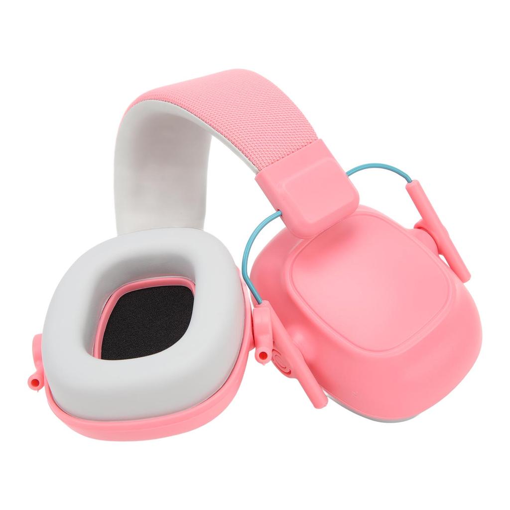 25DB Noise Reduction Earmuffs Noise Cancelling Headset Hearing Protection Ear Muffs for Shooting Mowing Pink