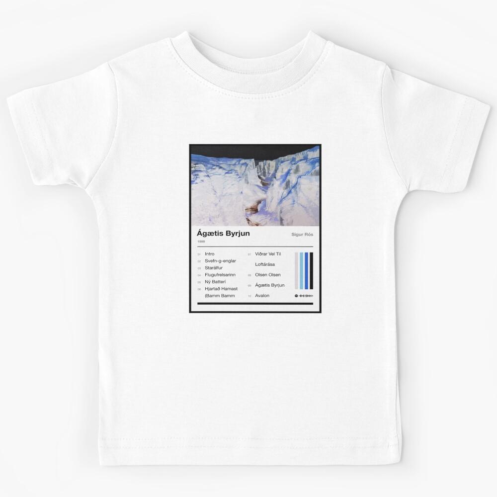 agatis byrjun tracklist Kids T-Shirt 160