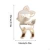 Specchio Autoportante a Forma di Animale con Cornice in Legno, Design Creativo da Parete, Decorazione per Asilo per Bambini,