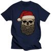 Famous Brand Design Summer New Print Man Cotton Fashion Santa Claus Hipster Beard Christmas Men'S T-Shirt Family T Shirts