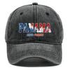 "PANAMA" "ARRIBA PANAMA" Flag Printed Sun Hat , Adjustable Snapback Baseball Cap Curved Brim Hip Hop Vintage Non-Stretch Fabric Sun Hat