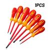 High Quality Insulated Electrical Hand Screwdriver Flat/Cross Head 1000V