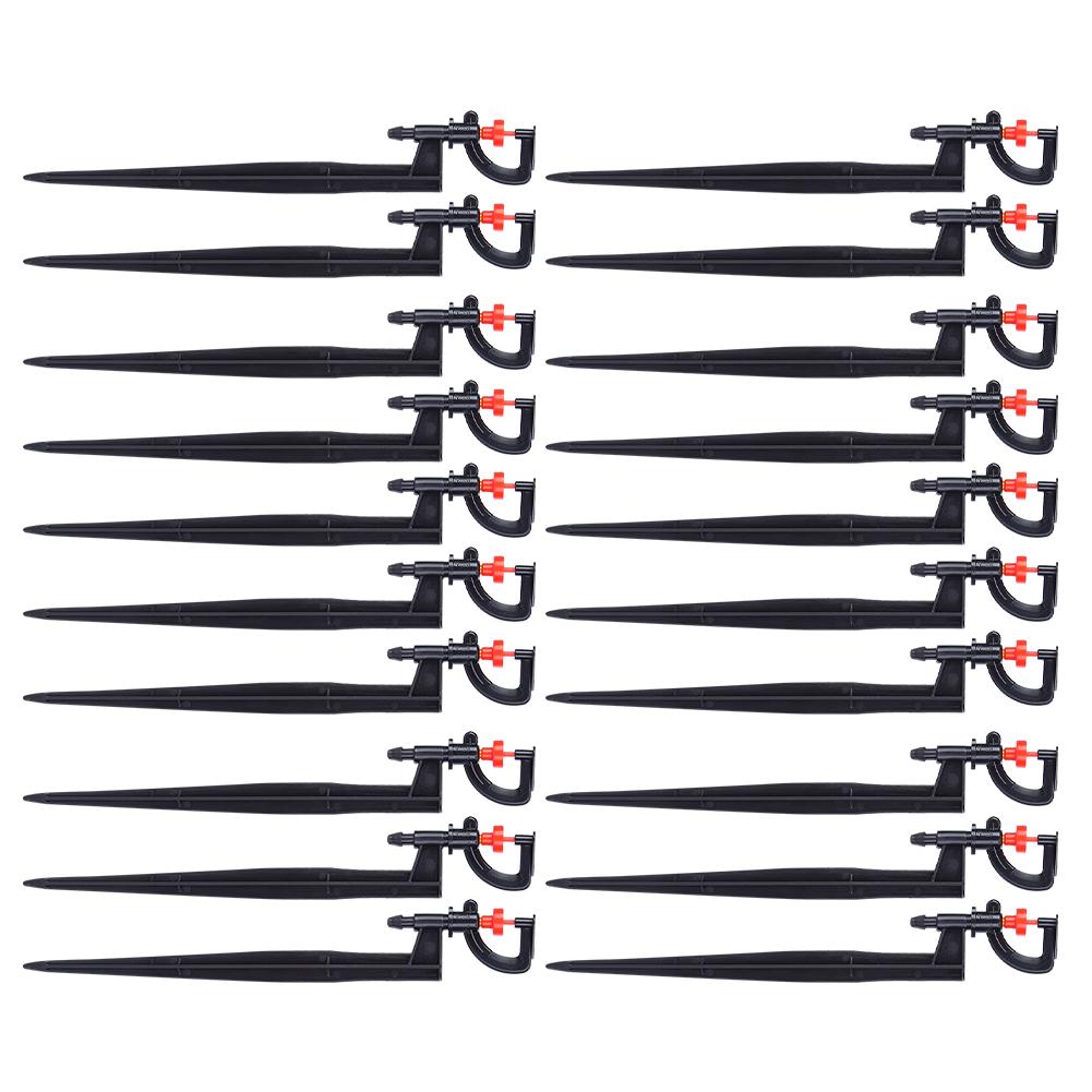 20pcs GType 360 Degree Rotation Sprinkler Watering Spray Nozzle Accessory for Garden Lawn