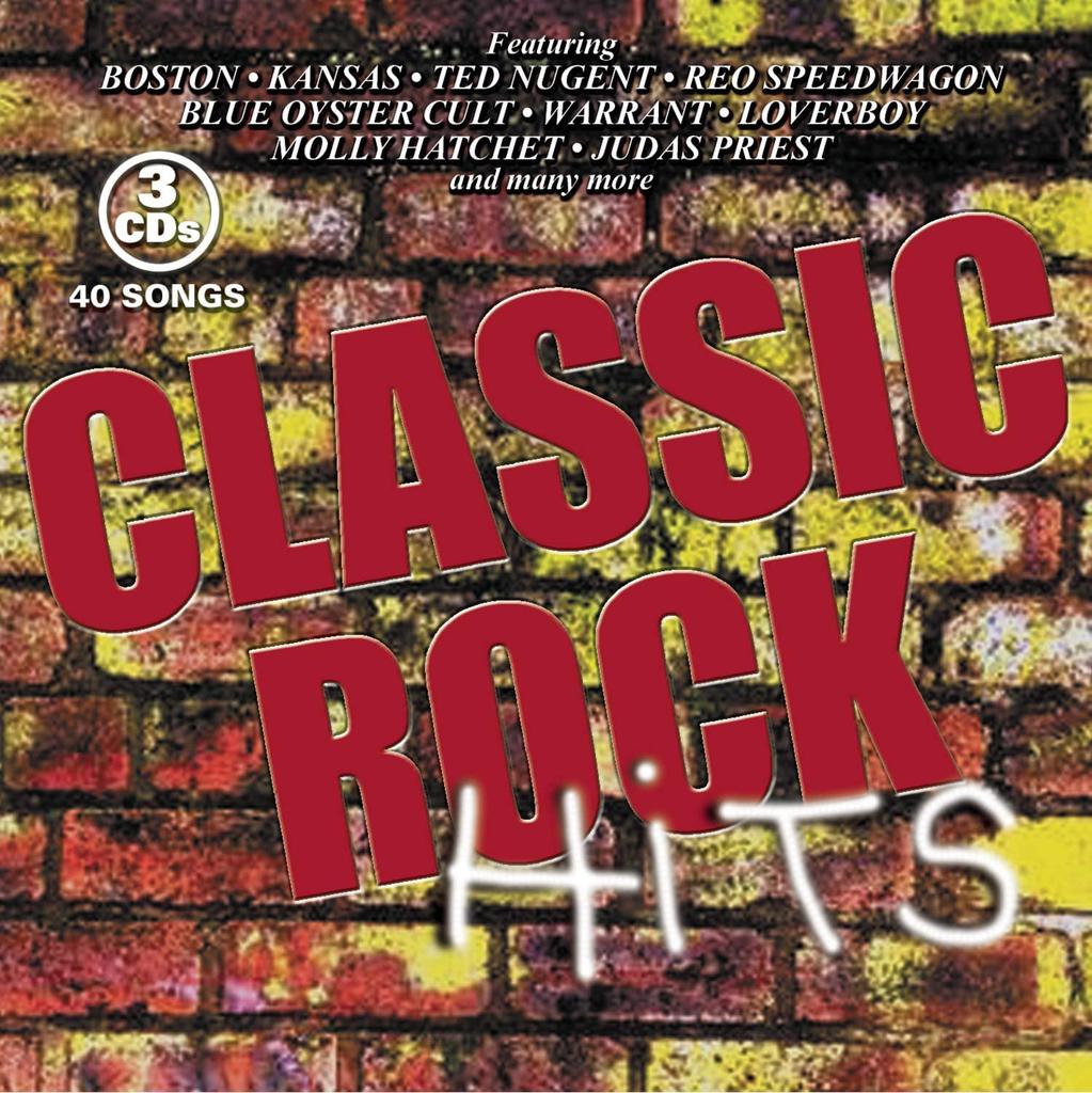 CD VARIOUS - 3 Pak: Classic Rock Hits A3K52884 Sony Music 2001 US Rock Used