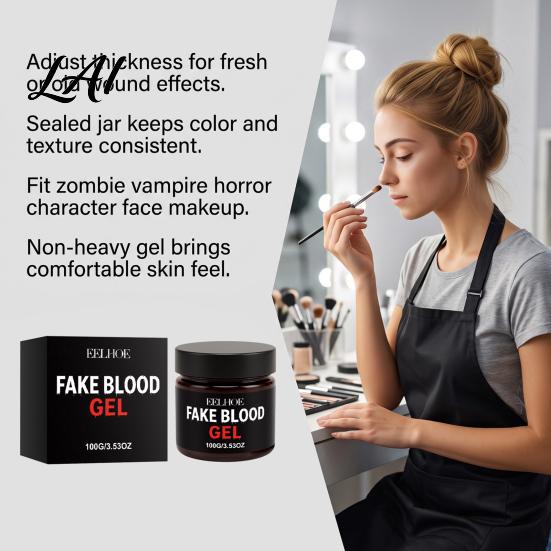 Heavy Style Makeup Materials Halloween Fake Blood Realistic Coagulated Blood Gel/Spray/Paint Special Party Tools Effect Prop for Zombie Vampire