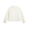 Li Ning Sports Lifestyle Series Pattern Embroidered Brand Logo Cotton Jacket Women Jacket AJMV206-5