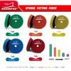 Sharkfox 5Pcs/Lot 3inches/80mmCar Polishing Pad Kit Set Self-Adhesive Buffing Waxing Sponge Wool Wheel Polishing Pad For Drill