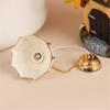 1/12 Scale Dollhouses Chandelier Vintage Gold Ceiling Light for Dollhouses Bedroom and Study Area Scene Display Furniture
