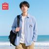 MINISO Men's Casual Oxford Long-Sleeve Shirt