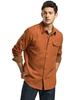Ssikyual Brushed Warm Flannel Soft Cotton Daily Shirt