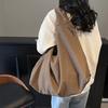 Multi-Pocket Nylon Shoulder Bag Casual Storage Pouch Underarm Bag Large Capacity Tote Bag  Women
