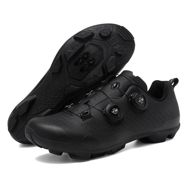 Foreign Trade Bicycle Shoes Cycling Shoes Men and Women Road Bike Lock Shoes Mountain Bike Help Shoes Hard Sole