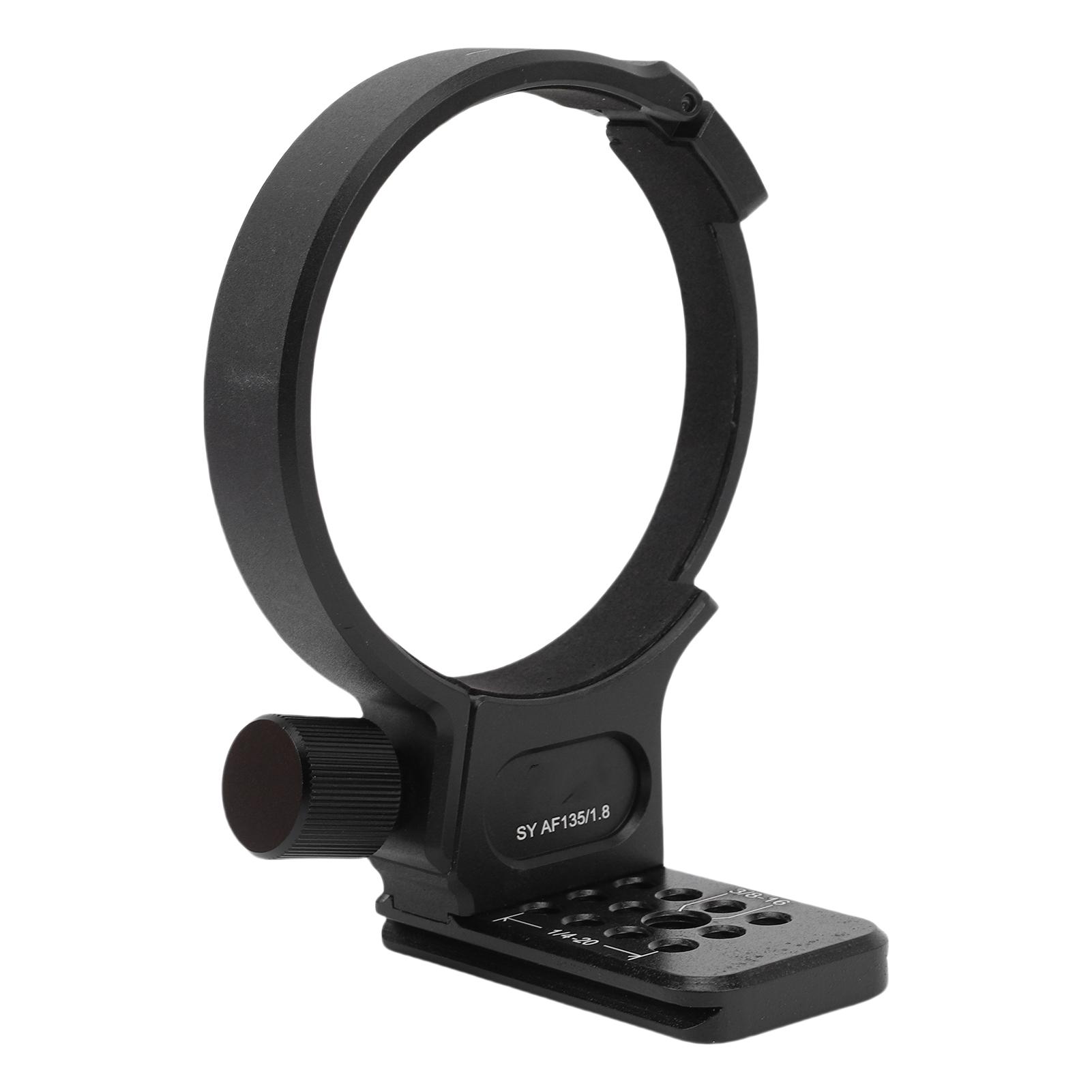 

Metal Lens Collar Fit for Samyang AF135 F1.8 Tripod Mount Ring Camera Adapter with 1 4in 3 8in Screw Hole