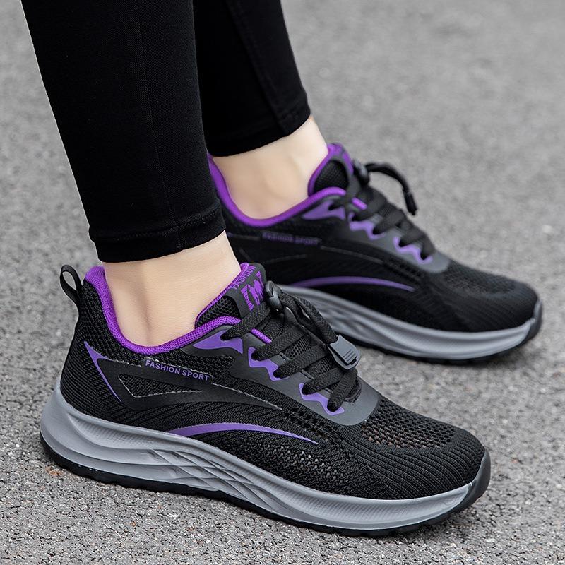 Women's Breathable Mesh Casual Sneakers Non Slip Lightweight Walking Shoes