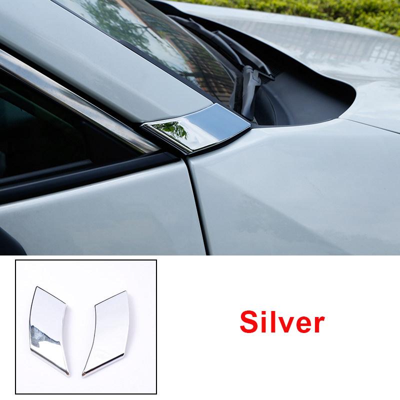 

Для Toyota RAV4 XA50 2024 Гібрид ABS Декоративна накладка на передню стійку автомобіля Стайлінг автомобіля Зовнішні аксесуари срібний