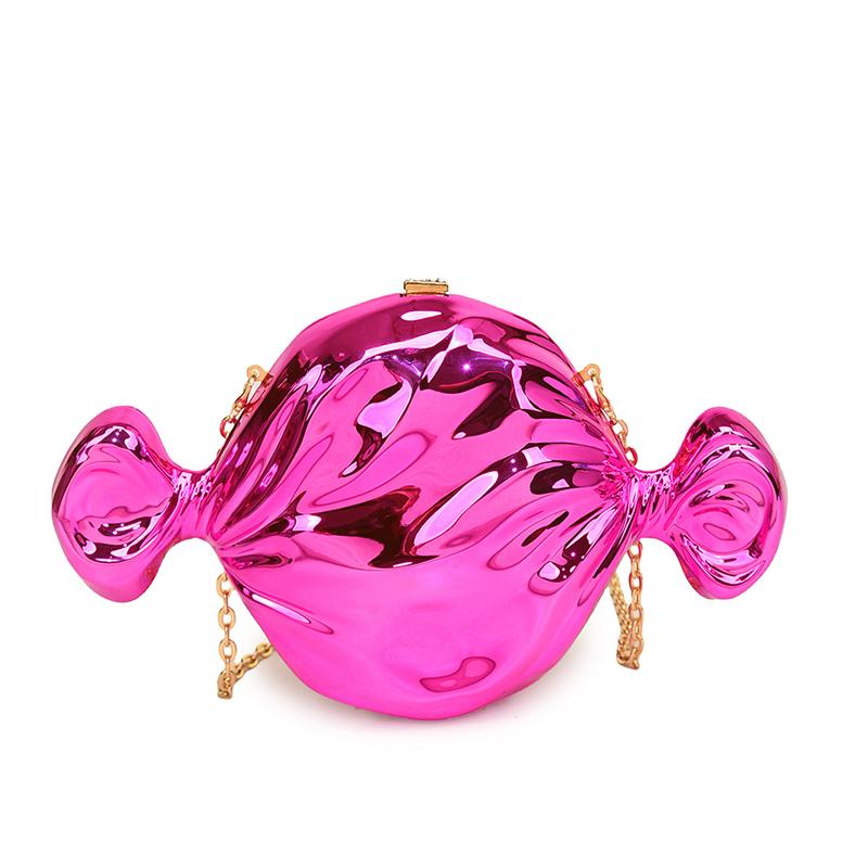 

Вечерний клатч для женщин Роскошная сумка через плечо Сумки через плечо Конфетный дизайн Яркие сумки