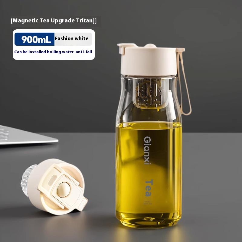 Magnetic Tea Separation Cup Magnetic Elastic Tea Cup Men S Water Cup Large Capacity Water Bottle Gym Water Bottle