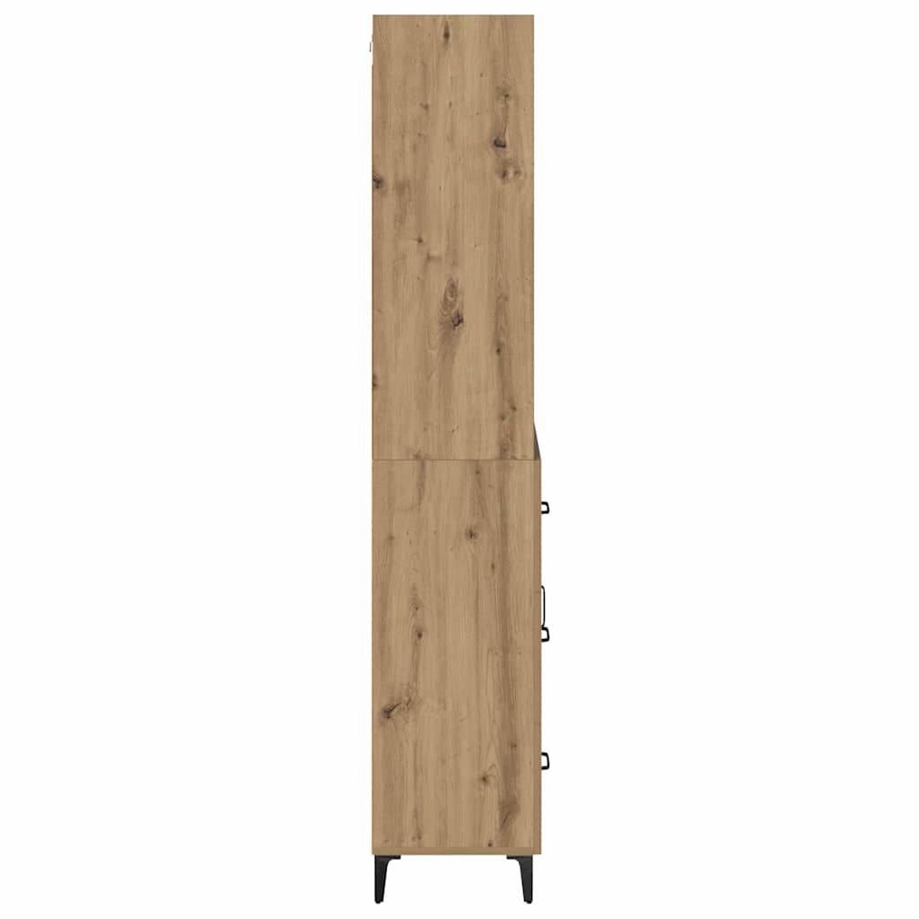 Highboard Artisan Oak 69.5 x 34 x 180 cm Particleboard